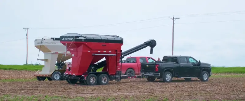 Hitchdoc Travis Bulk Cart | 275 Series (Conveyer Model) | Width 101" Inches | Horsepower 13 Hp | For Tractors & Loaders 1