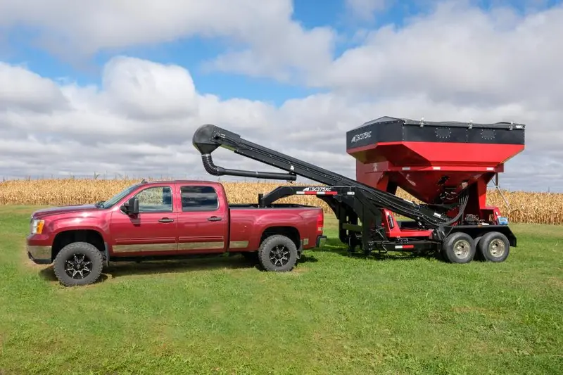 Hitchdoc Travis Bulk Cart | Gooseneck 375 Series (Auger Model) | Width 101" Inches | Horsepower 13 Hp | For Tractors & Loaders 3