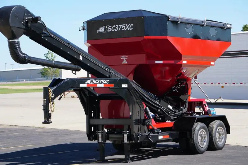 Hitchdoc Travis Bulk Cart | Gooseneck 375 Series (Auger Model) | Width 101" Inches | Horsepower 13 Hp | For Tractors & Loaders 4