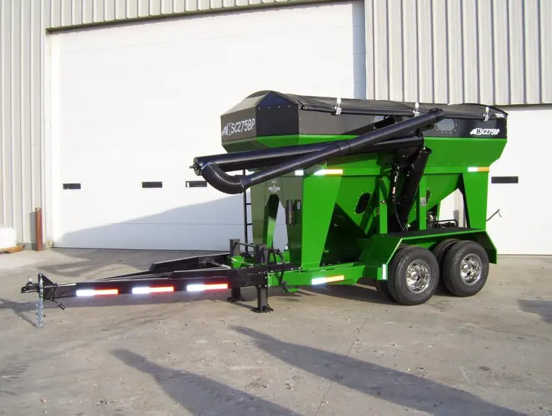 Hitchdoc Travis Bulk Cart | Gooseneck 375 Series (Auger Model) | Width 101" Inches | Horsepower 13 Hp | For Tractors & Loaders 5