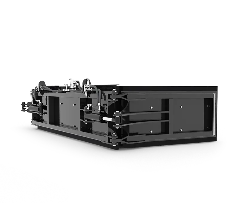 Hla Attachment Hydraulic Adjustment Rubber Scraper/ Box Blade Less Mount | Model Rshy815/916 | 8' / 9' Width | For Tractor 2