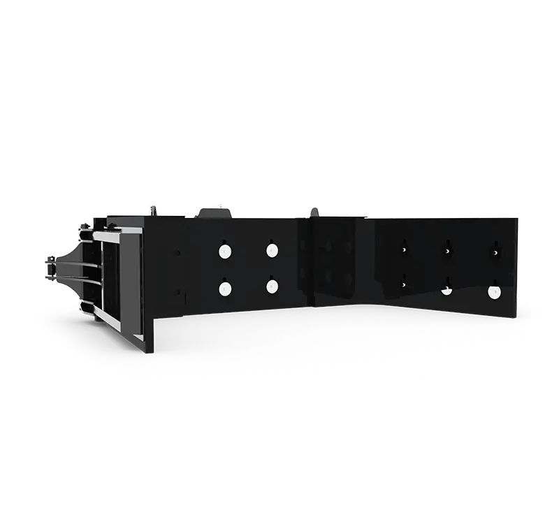 Hla Attachment Hydraulic Adjustment Rubber Scraper/ Box Blade Less Mount | Model Rshy815/916 | 8' / 9' Width | For Tractor 4
