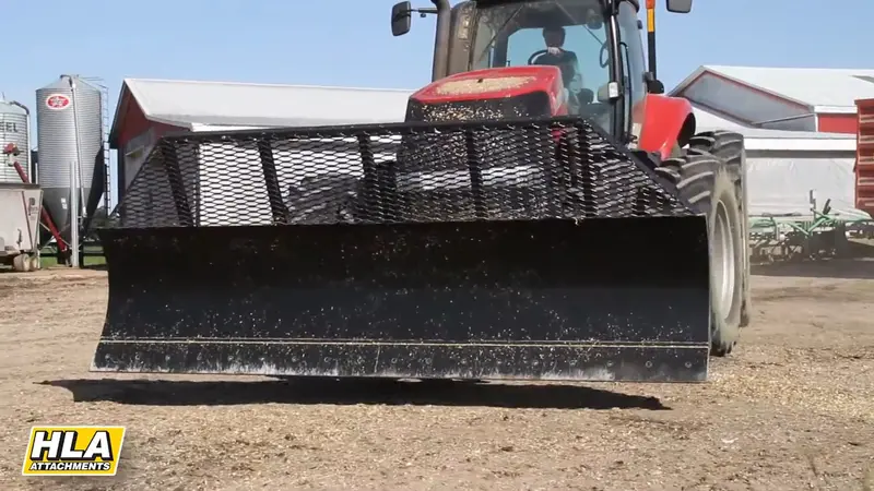 Hla Attachment Silage Blade For Articulated Tractors Less Undermount | Width 10'-18' | For Tractor 1