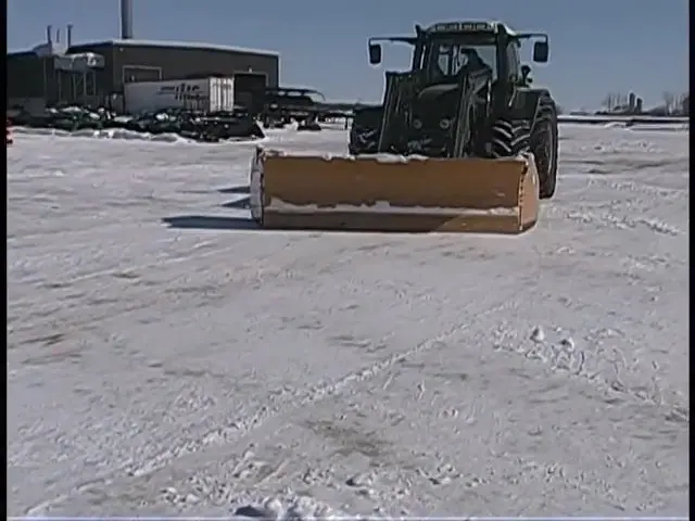 Hla Attachment Snow Blade Less Frame | Edge Flex | Model 3000 Series | 6'-10' Multiple Width | For Tractor 5