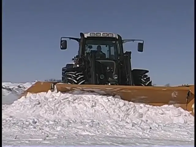 Hla Attachment Snow Blade Less Frame | Rubber Edge | Model 3000 Series  | 6'-10' Multiple Width | For Tractor 1