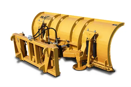 Hla Attachment Snow Blade Less Frame | Rubber Edge | Model 3000 Series | 6'-10' Multiple Width | For Tractor 10