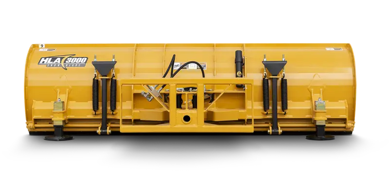 Hla Attachment Snow Blade Less Frame | Rubber Edge | Model 3000 Series | 6'-10' Multiple Width | For Tractor 6