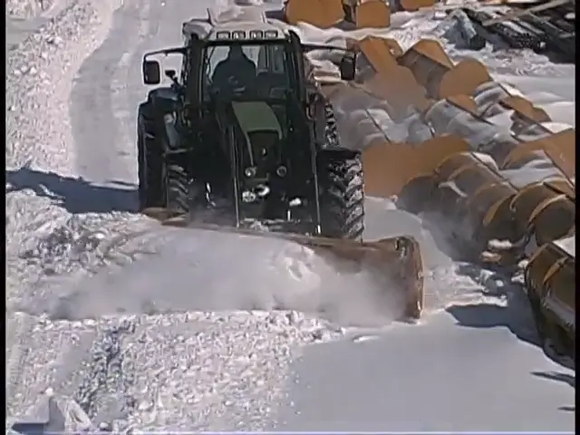 Hla Attachment Snow Wing (Edge Flex) Less Frame | Model 5205 Series | 9'-16' Multiple Width | 110-200 Hp | For Tractors 1
