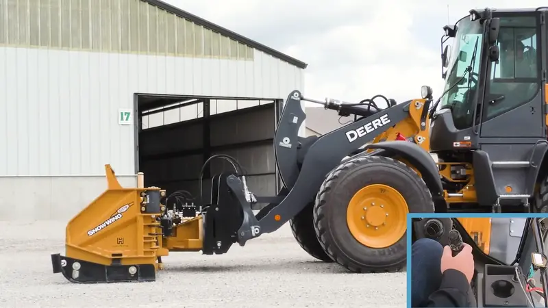 Hla Attachment Snow Wing Less Frame (Edge Flex) | Model 4203 Series | Width 8', 9', 10', 12' & 14' Ft | Horsepower 80-150 Hp | For Tractor 1