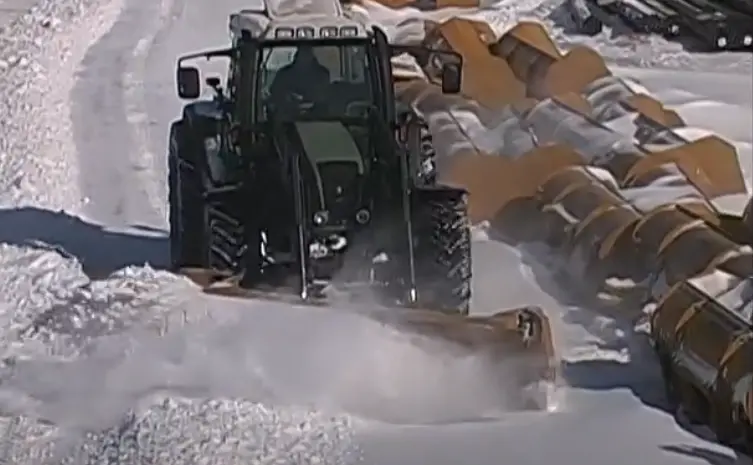 Hla Attachment Snow Wing Less Frame | Model 6205 Series | 10'-20' Multiple Width | 150-250 Hp | For Tractor 1