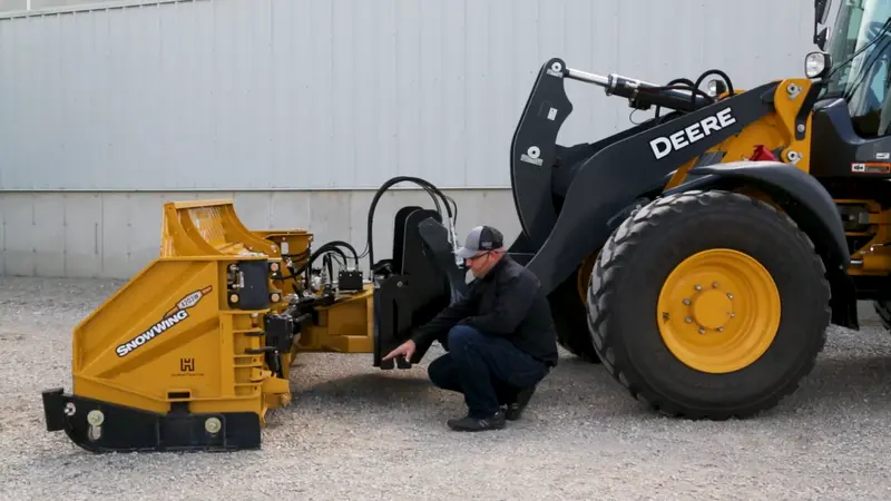 Hla Attachments 4600 Series Six-Way Blade | Width 96" To 114" Inches | Mouldboard Height 34" Inches | For Tractors 1