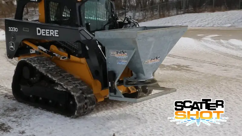 Hla Attachments | Broadcast Spreaders | Models Hs100 & Hs200 Series | ½ To 1½ Yard Capacity | Hydraulic & Pto Drive | For Tractor 1