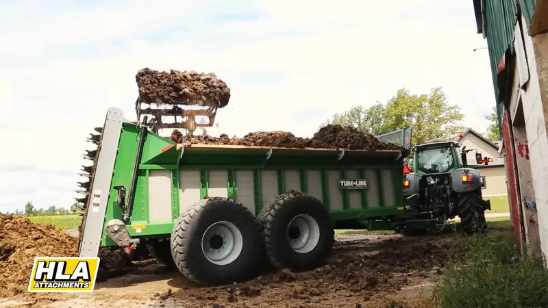 Hla Attachments High Dump High Volume Bucket Less Mount | Width 60", 66", 72", 78", 84" & 96" | For Excavator/Skid Steer 4