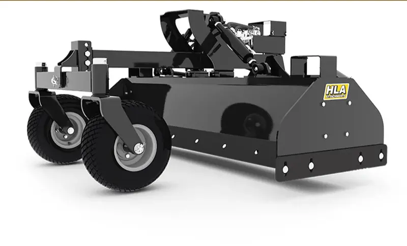 Hla Attachments Laser Grader | Model Slg84 | Width 84" Inches | Standard Skid Steer Hydraulics | For Skid Steers 1