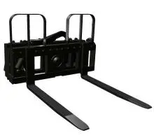 Hla Attachments Rotating Pallet Fork Less Mount & Tines | Model 4200# & 5500# | For Loader 1