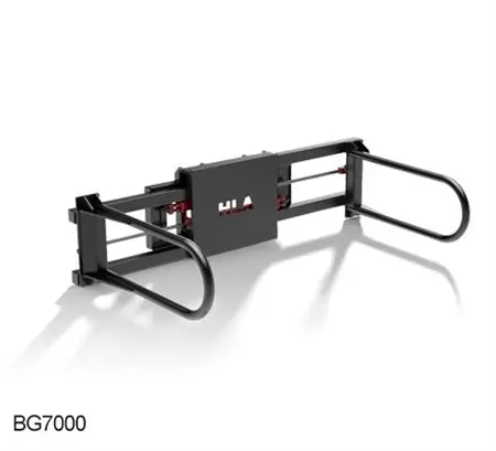 Hla Attachments Square Bale Squeeze Less Loader Mount | Arm Length 50" Inches | For Tractor/Skid Steer 1