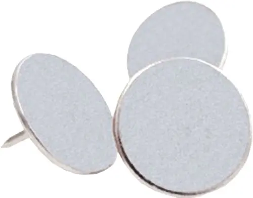 Hme Trail Tacks – Reflective Metal | 50 Tacks Per Pack | Reflective Color White 1