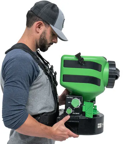 Hooyman 24V Electric Spreader - W/Harness/Battery/Charger 1