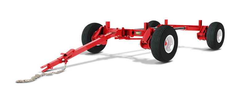Horst Wagons 4-Wheel Road Flex Wagon Gears | Model 185Rf & 205Rf | Capacity 10-12 Tons | Wheelbase Adjustable 8' 8" - 11' 2" | For Agricultural Hauling & Forage/Grain Box Applications 1