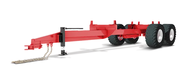 Horst Wagons Trailer Chassis | Model Tr505 | Capacity 20 Tons | Spindles Diameter 3" | For Agricultural Transport & Forage/Grain Box Applications 1