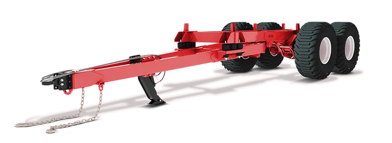 Horst Wagons Trailer Chassis W/ Road Flex | Model Tr-505Rf | Capacity 20 Tons | Spindles Diameter 3" Inches | For Agricultural Hauling & Forage/Grain Box Applications 1