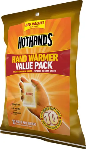 Hothands Hand Warmer Value - Pack 10 Pairs Per Pack 10 Hour 1