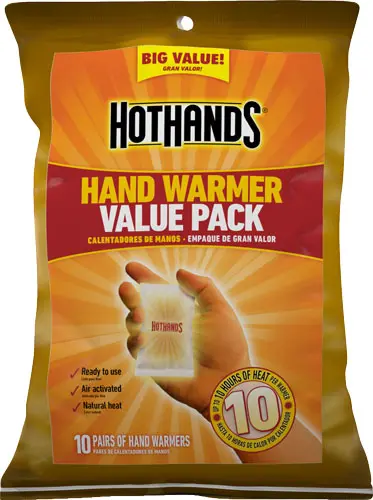 Hothands Hand Warmer Value - Pack 10 Pairs Per Pack 10 Hour 2