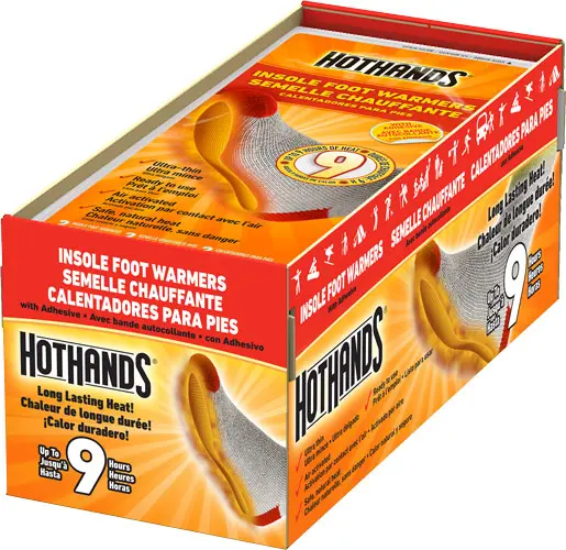 Hothands Insole Foot Warmer 16 - Pairs 9 Hour W/ Adhesive 1