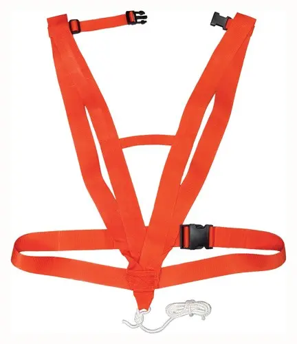 Hs Deer Drag Deluxe Body - Harness Style Safety Orange 1
