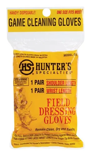 Hs Field Dressing Gloves - Shoulder&Wrist Length 1Pr Ea 1