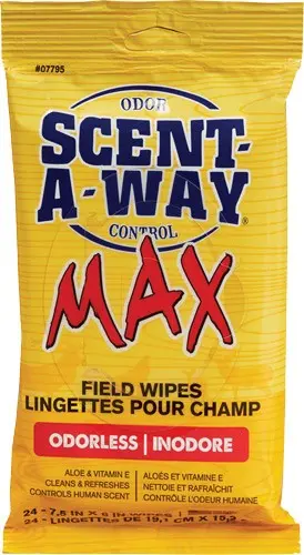 Hs Scent Elimination Field - Wipes Scent-A-Way Max 24Pk 1