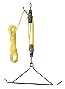 Hs Skinning Gambrel & Hoist - 4:1 Ratio 600Lbs 1
