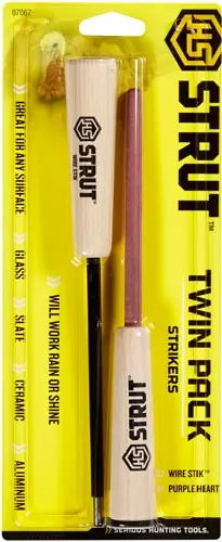 Hs Strut Call Striker Twin - Pack For Pot Style Carbon/Wood 2