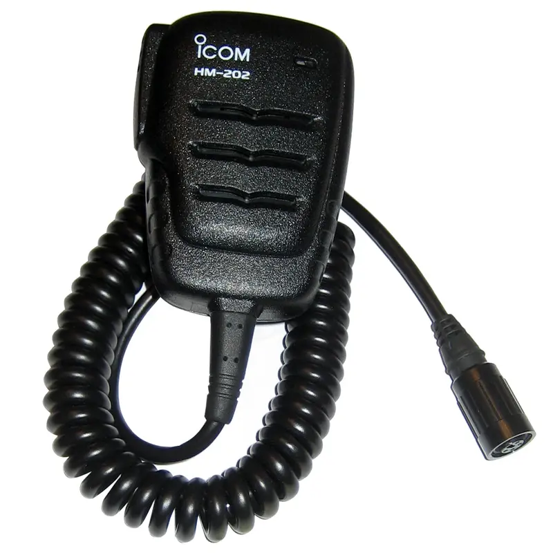 Icom Hm-202 Compact Speaker Mic - Waterproof [Hm202] 1