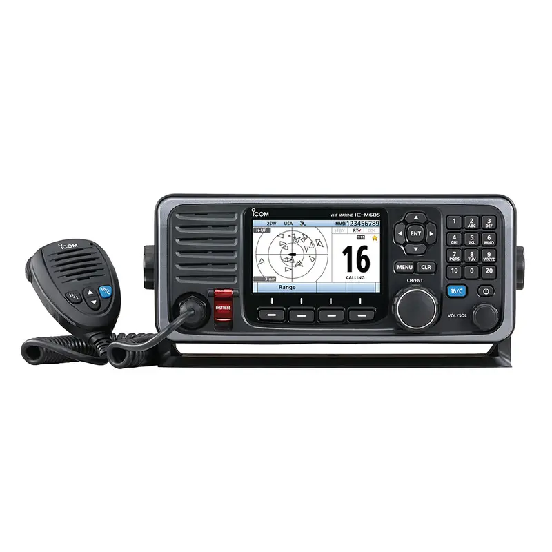 Icom Ic-M605 Fixed Mount 25W Vhf W/Color Display  Ais [M605 41 Usa] 1