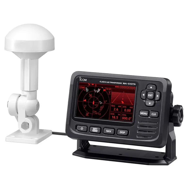 Icom Ma-510Tr Ais Transponder W/Antenna  4.3" Display [Ma510tr 13] 1