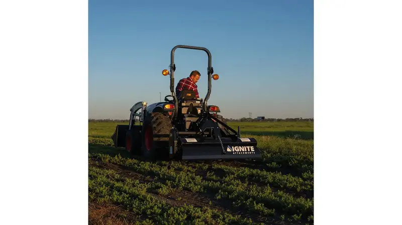 Ignite Attachments 3-Point Tiller | Working Width 59" | Max Tilling Depth 7" | Horsepower 25–50 Hp | For Tractors 1