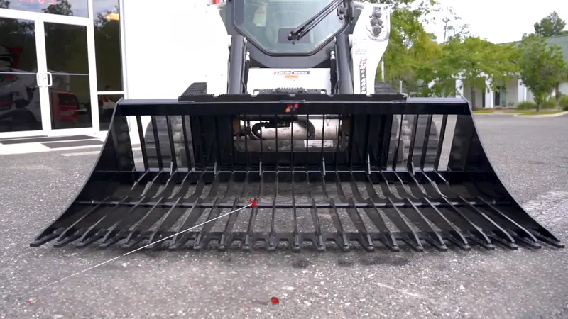 Ignite Attachments Rock Bucket | Width 82" | Hydraulic Flow Range 25+ Gpm | For Skid Steers 1