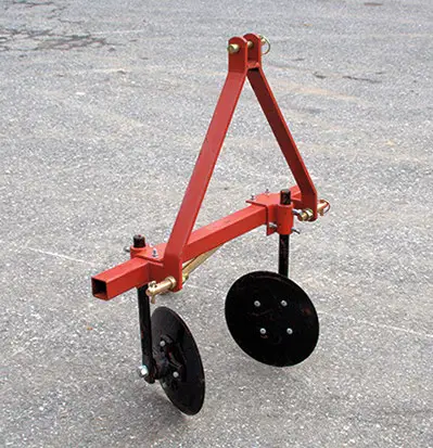 I&J 3 Point Potato Plow & Disc Hiller Combo | Models 0043C & 3Ptdh | 26 To 28" Width | Category 1 & 2 Hitch | 20 To 60 Hp | For Tractor 1