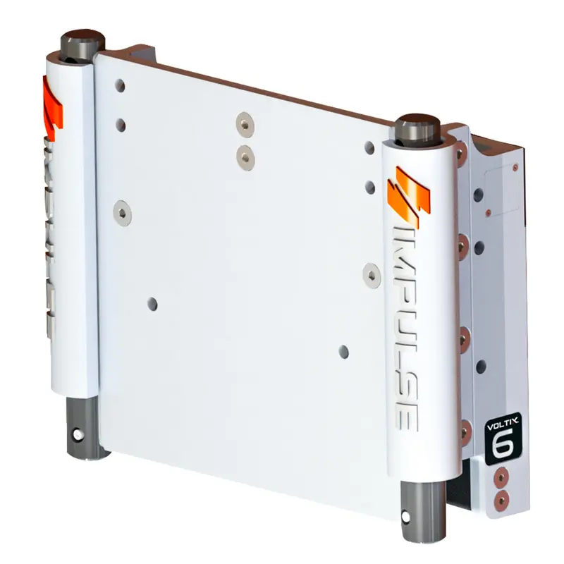 Impulse 6" Set Back Electric Jack Plate W/Standard Control - White Cerakote [75052-W] 1