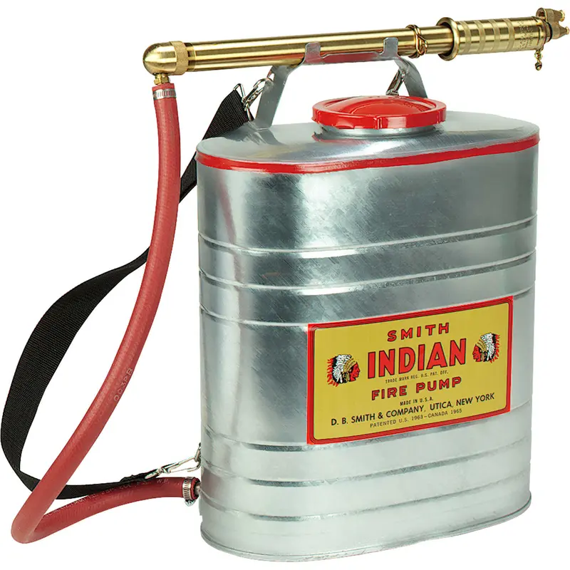 Indian 5-Gallon Backpack Firefighting Pumps Stainless Steel 1