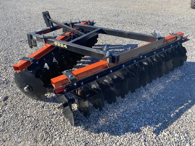Industrias America 3-Point Hitch Offset Disc | Model 2224 | Cutting Width 8' | Blade Size 22" | Horsepower 50 To 60 Hp | For Tractors 1