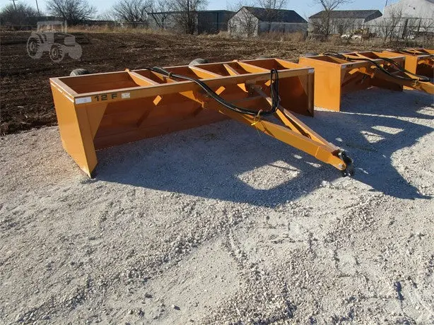 Industrias America Box Blade | Fresno F-12 | Blade Width 12' | Horsepower 70 To 120 Hp | For Tractors 1
