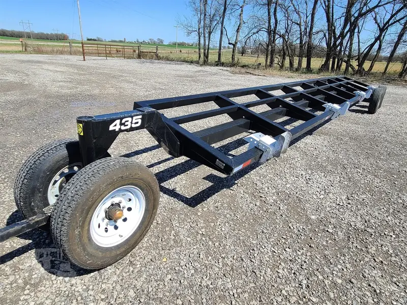 Industrias America Header Trailer | Model 435 | Length 35' | 7000 Lb Axles | Pull Type 1