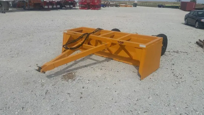 Industrias America Heavy Duty Box Blade | Model 10F Hd | Working Width 10' | Horsepower 60 To 90 Hp | For Tractors 1