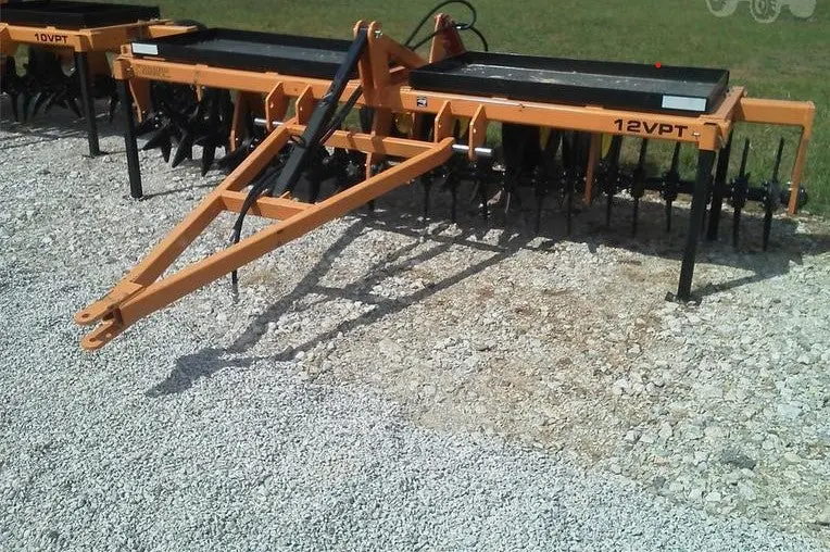 Industrias America Heavy Duty Pasture Aerator | Model 12Vpt | Tine Length 96" | Horsepower 120 Hp | For Tractors 1
