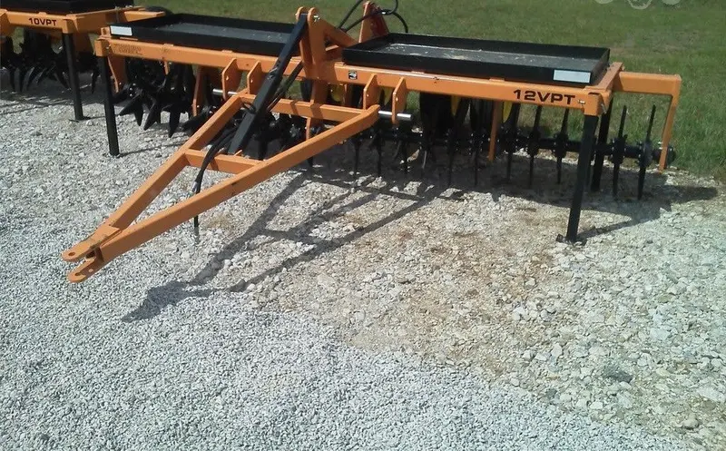 Industrias America Heavy Duty Pasture Aerator | Model 12Vpt | Tine Length 96" | Horsepower 120 Hp | For Tractors 2