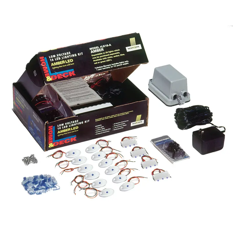 Innovative Lighting Deck & Dock Led Kit - Blue Led/White Housing [090-2100-4] 1