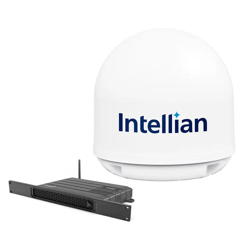 Intellian Fb250 Inmarsat Fleet Broadband Maritime Terminal W/19" Rack Mount Bdu [F4-A250-R] 1
