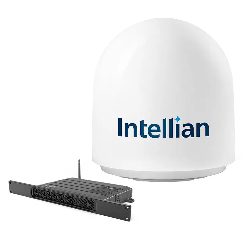 Intellian Fb500 Inmarsat Fleet Broadband Maritime Terminal W/19" Rack Mount Bdu [F4-A500-R] 1